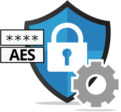 AES-256 encryption
